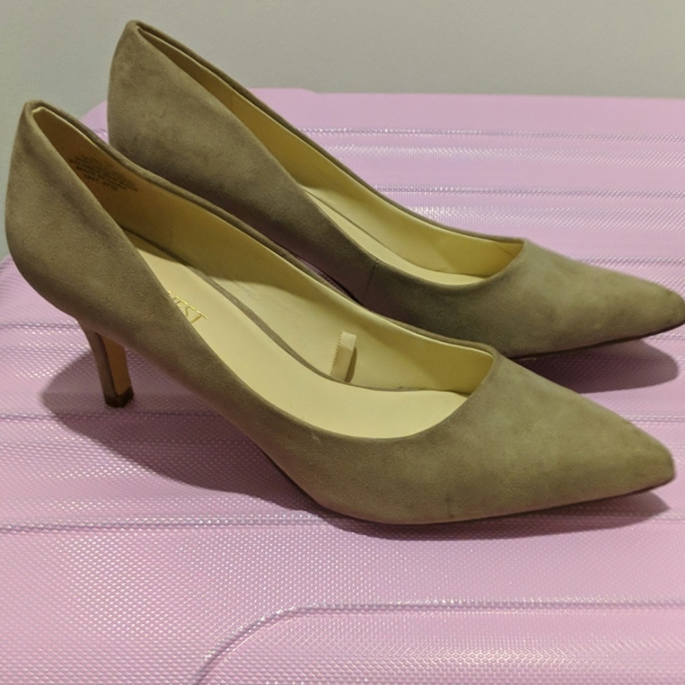 Beige Nine West Shoes